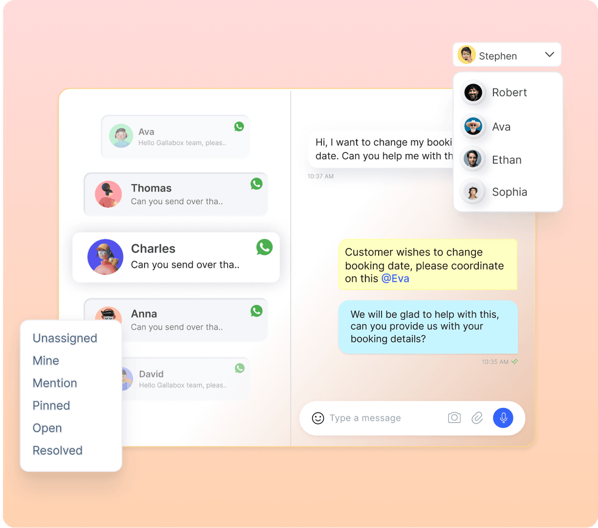 Better mobile experience for Shared Team Inbox functionality