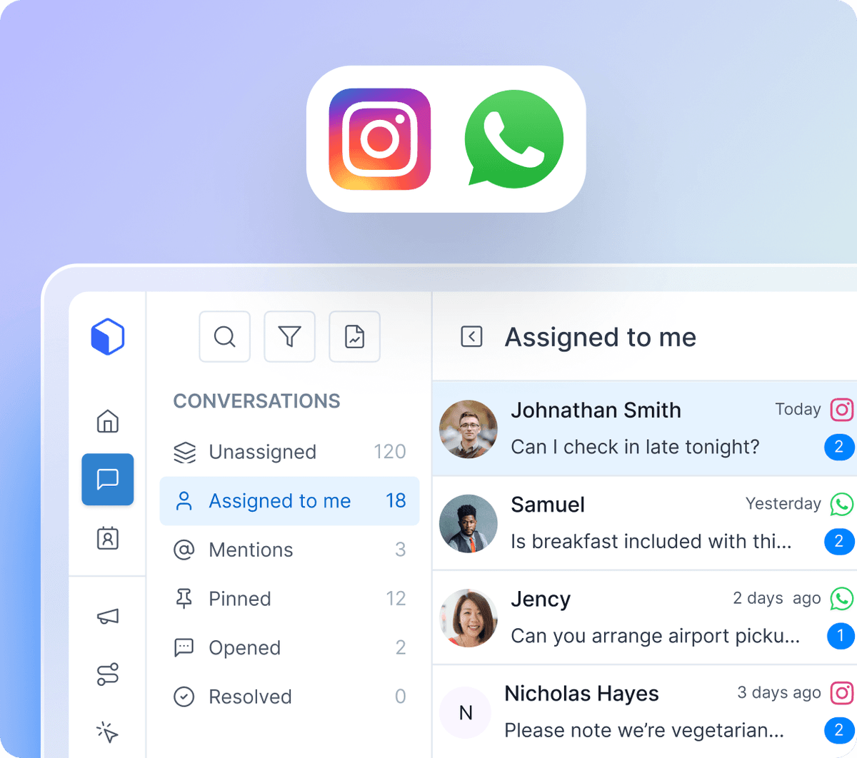 Seamless guest context and team collaboration