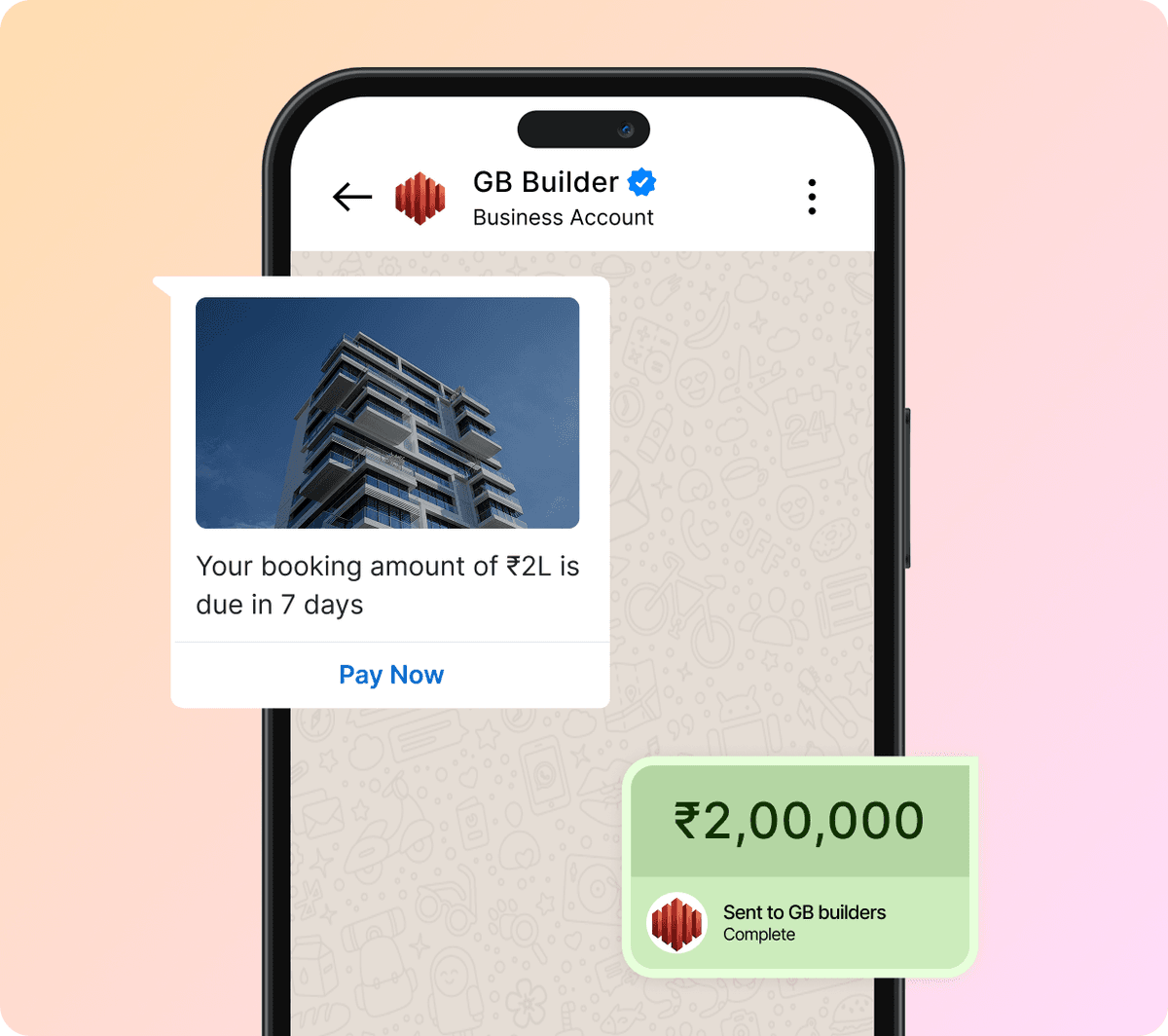 Payment reminders and collection run automatically