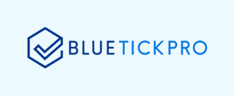 Blue Tick Pro logo