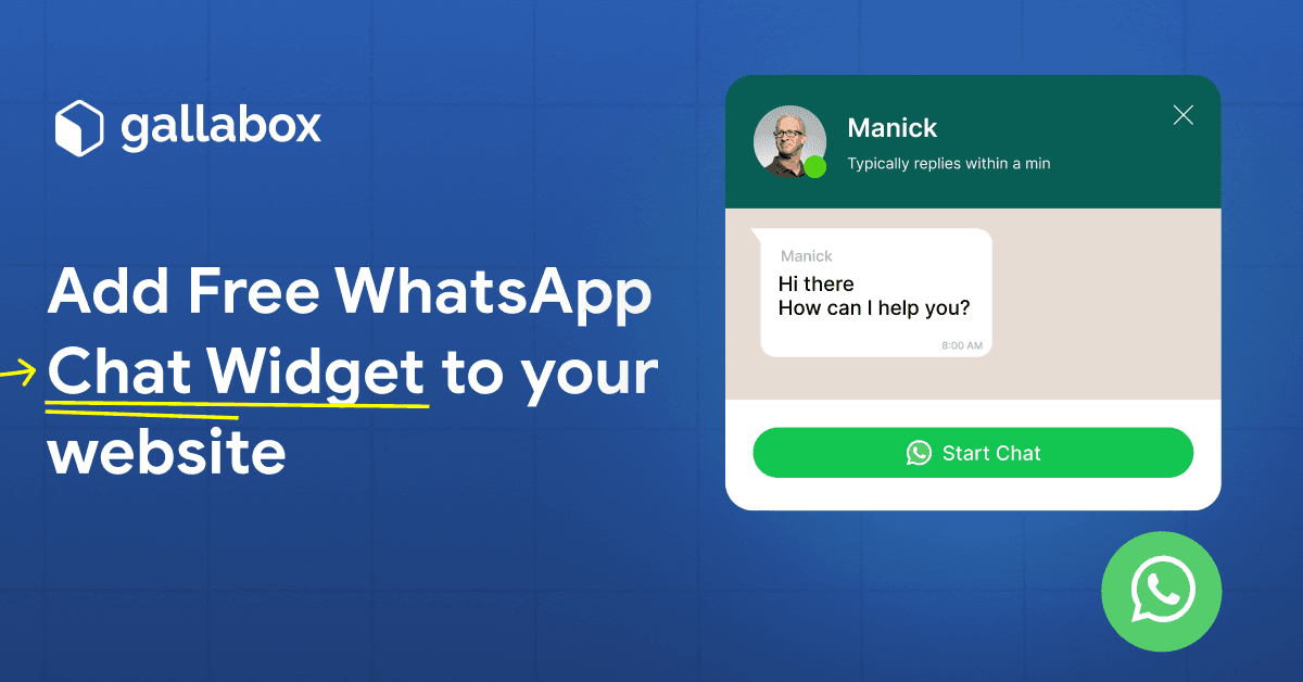 WhatsApp Chat Widget for Engaging Leads on your Website