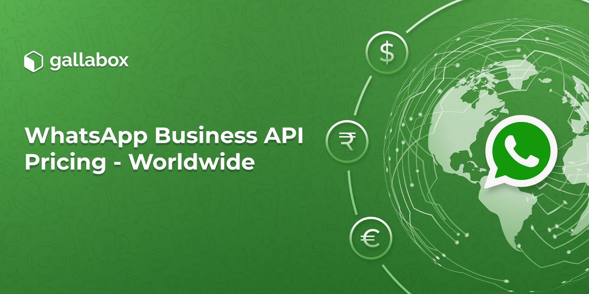 WhatsApp Business API Pricing - Worldwide
